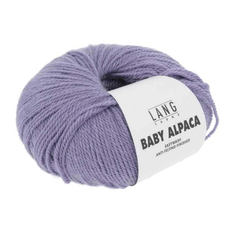 Baby Alpaca lila dunkel 50g Col 45