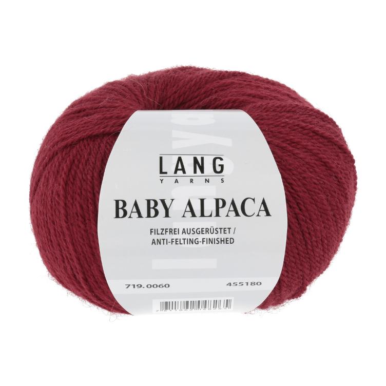 Baby Alpaca rot 50g 179m Col 60