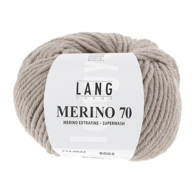 Merino 70 beige mélange 50g 70m Col22