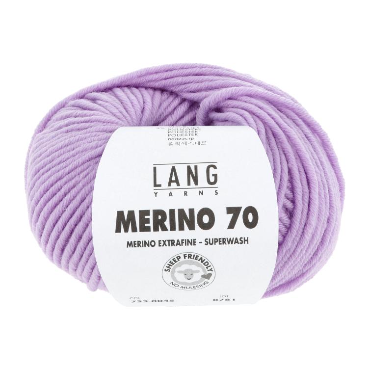 Merino 70 lila 50g 70m Col045