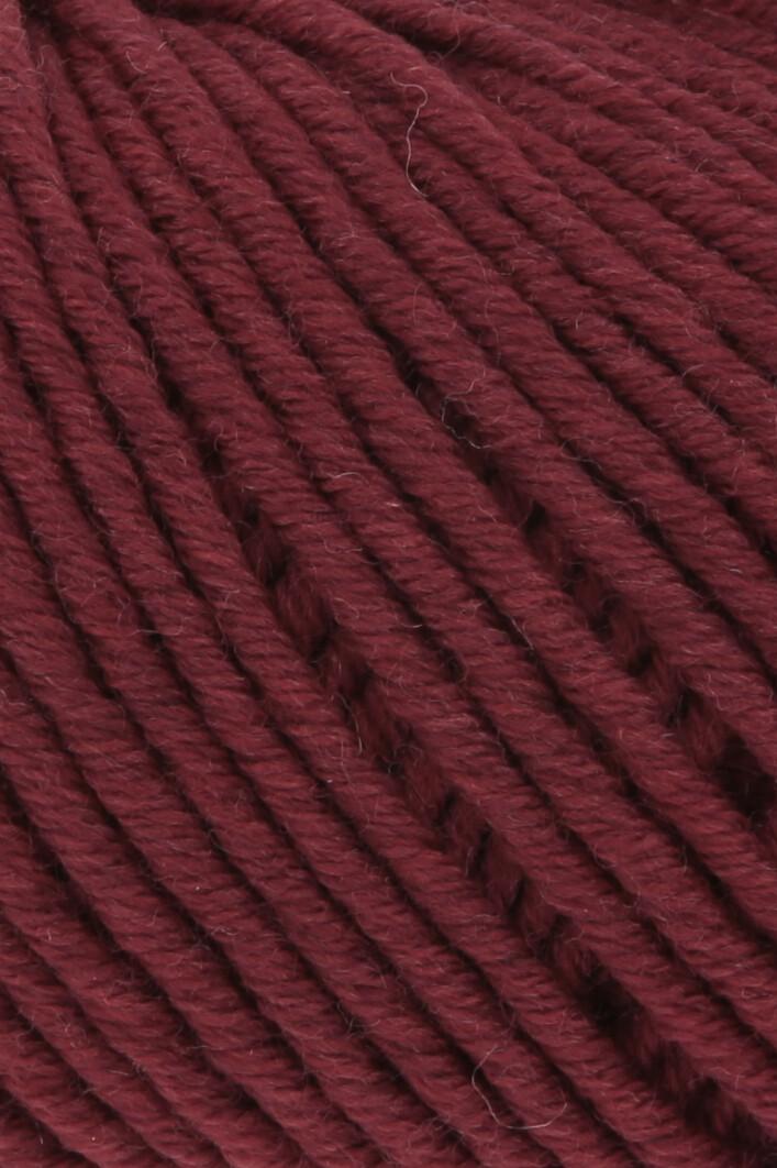 Merino 70 dunkelrot melange 50g 70m Col362 - 0