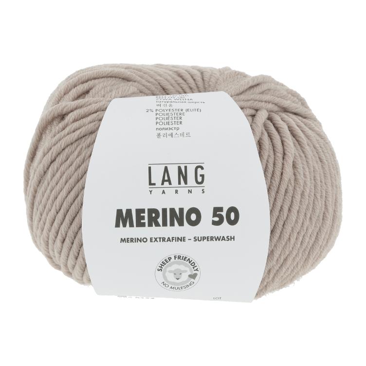 Merino 50 beige 100g Col122