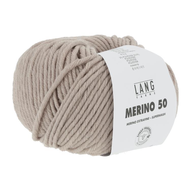 Merino 50 beige 100g Col122 - 3