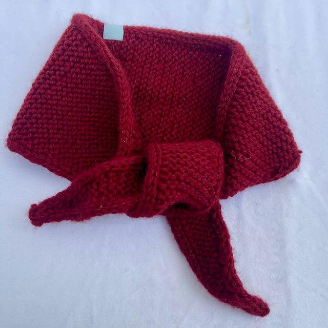 Sophie Scarf,handgestrick Petite Knit Merino/Cashneredreams - 0