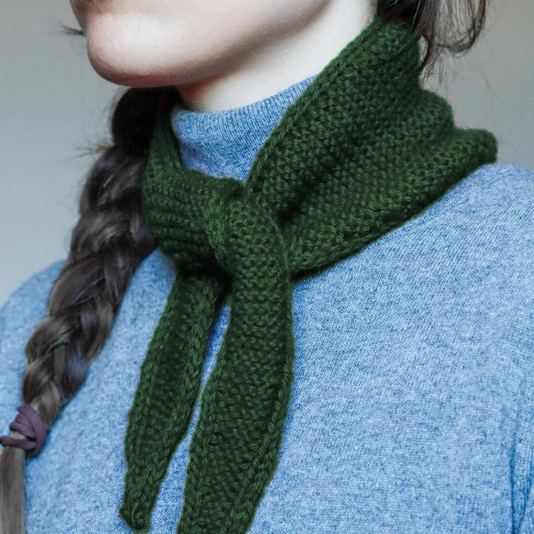 Sophie Scarf,handgestrick Petite Knit Merino/Cashneredreams - 2