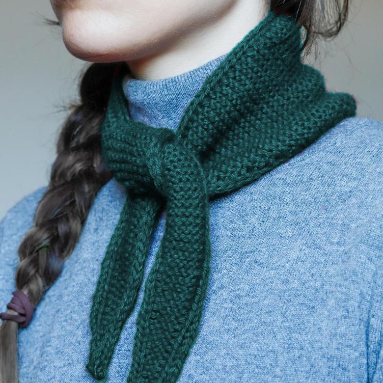 Sophie Scarf,handgestrick Petite Knit Merino/Cashneredreams - 4