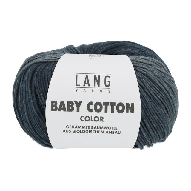 Baby Cotton Color Bio Farbverlauf navy/lila/salbei 50g 180m Col25 AH!!