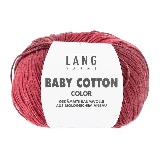 Baby Cotton Color Bio Farbverlauf bunt/orange 50g 180m Col56