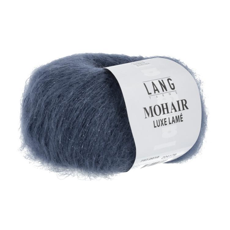 Mohair Luxe Lame dunkelblau 25g Col10