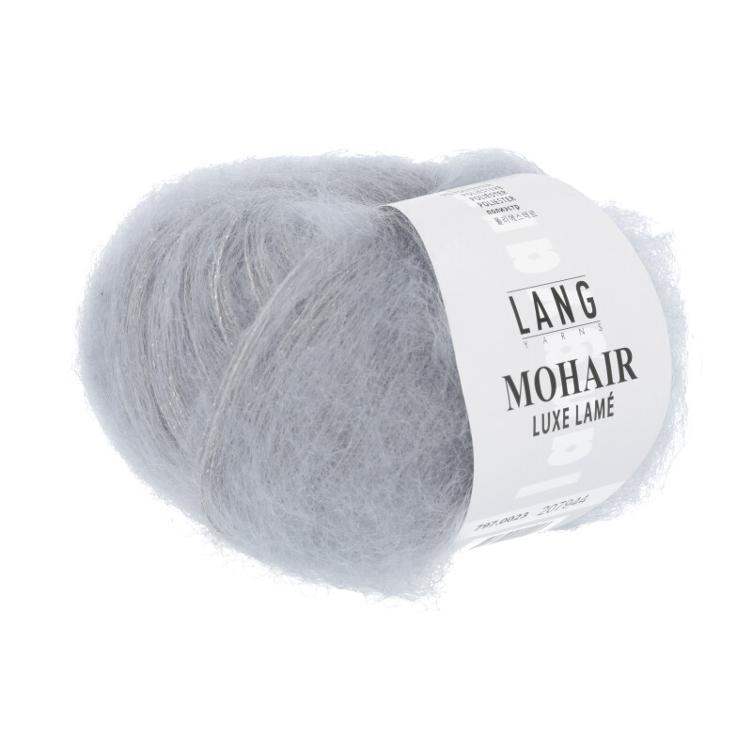 Mohair Luxe lame grau col23 25g