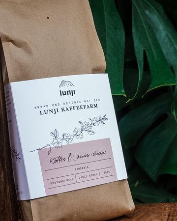 Lunji Kaffee - Helle Röstung ganze Bohnen