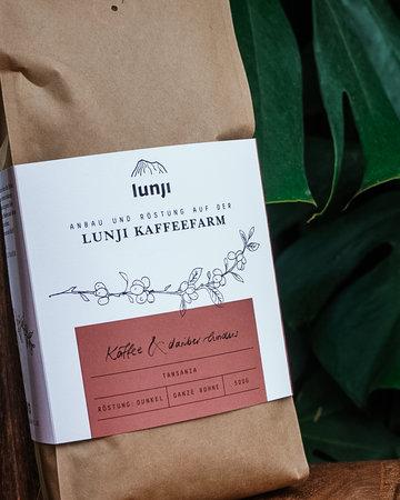 Lunji Kaffee - Dunkle Röstung ganze Bohnen