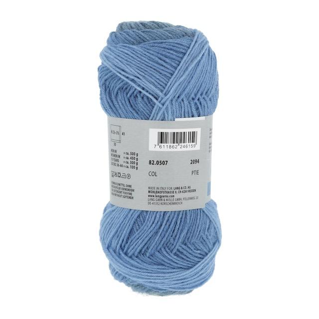 Jawoll Twin Sockenwolle blau 50g Col507 - 1