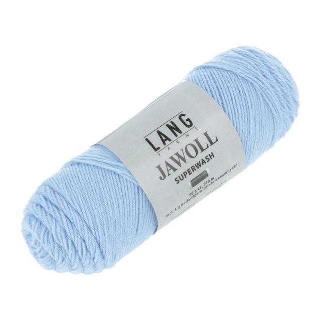 Jawoll Sockenwolle hellblau 50g 210g Col220