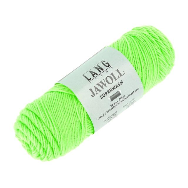 Jawoll Sockenwolle grün neon 50g 210m Col316