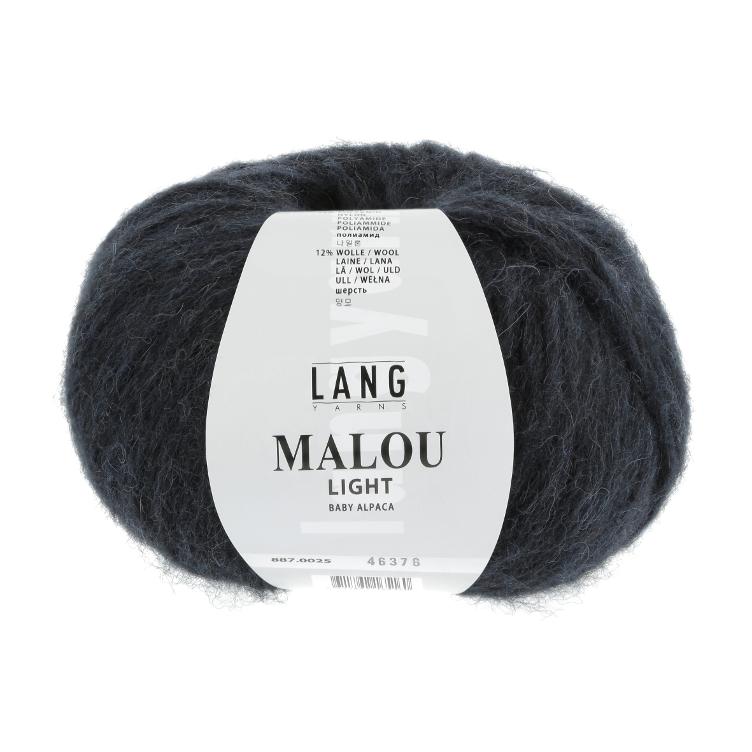 Malou light baby Alpaca col25 nachtblau 50g 190m