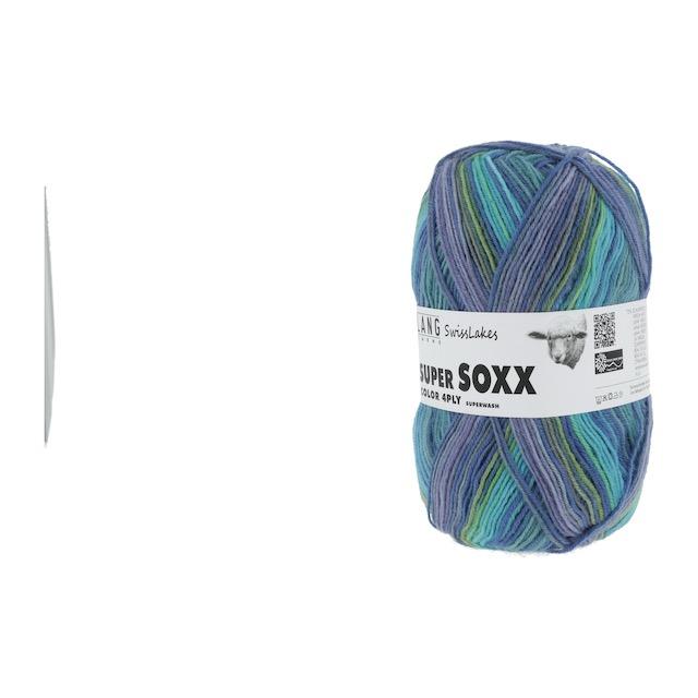 Supersoxx Color Col359 blau/grün 1119 Thun 100g - 1