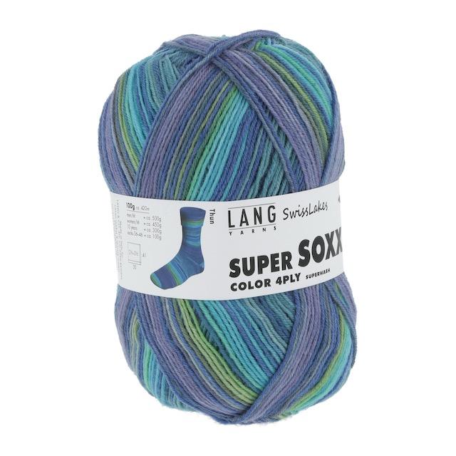 Supersoxx Color Col359 blau/grün 1119 Thun 100g
