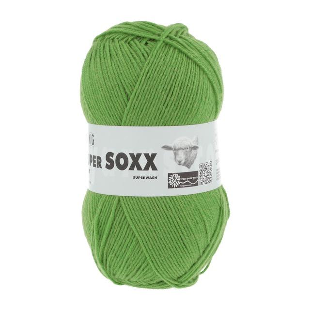 Super Soxx 6-fache Sockenwolle hellgrün 150g Col 16 - 2