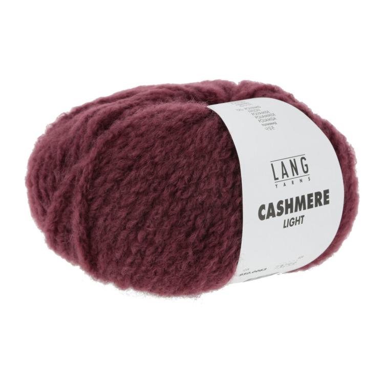 Cashmere light dunkelrot Col63