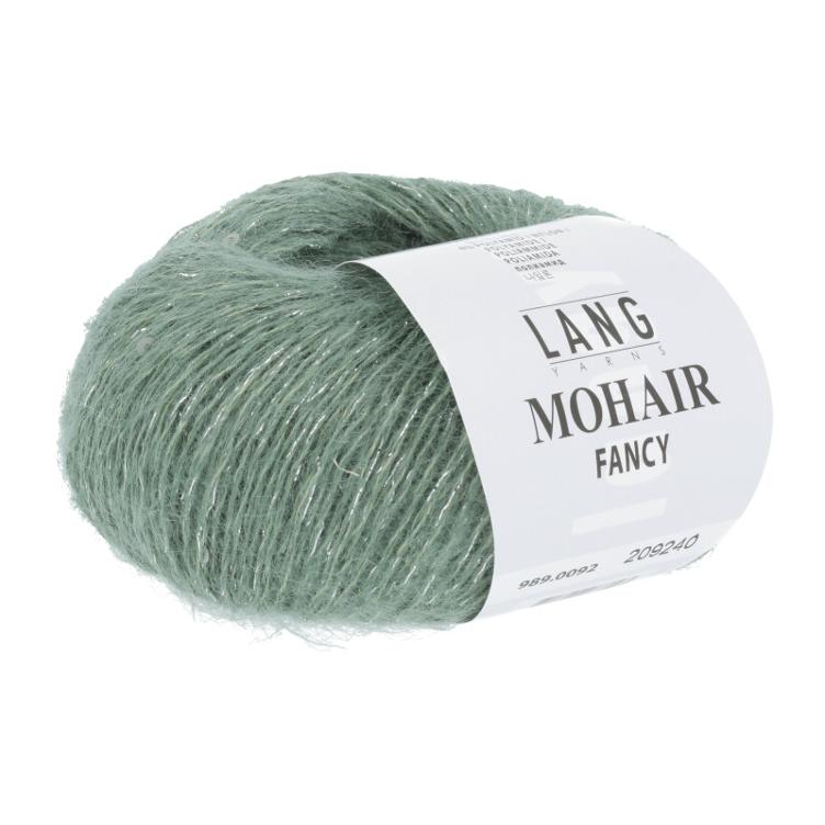 Mohair fancy dunkel salbei 25g Col92