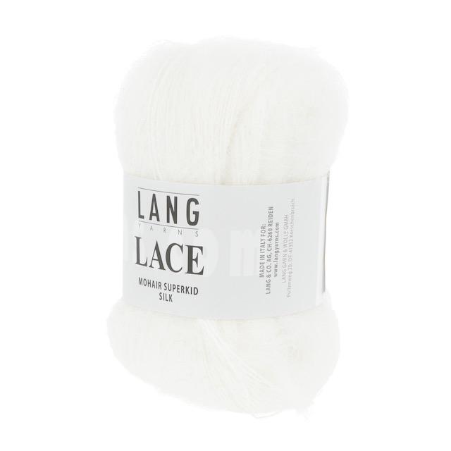 Lace Mohair Superkid Silk weiss 25g Col01 - 0