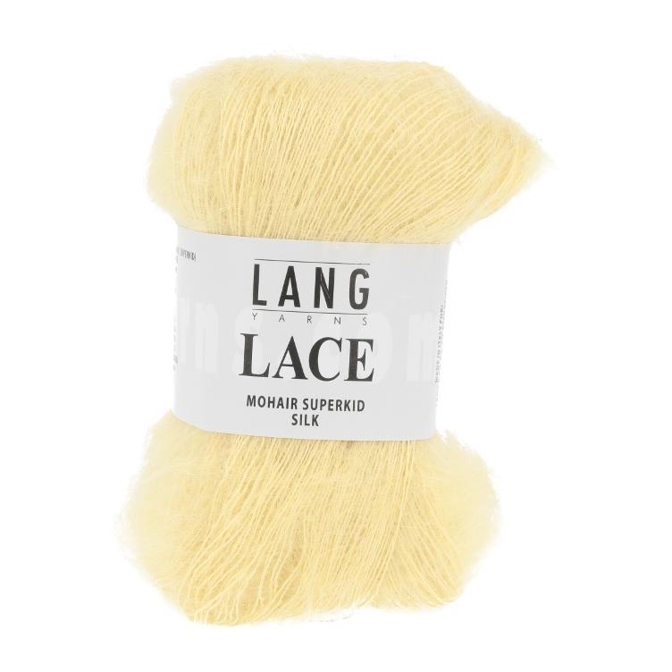 Lace Mohair Superkid Silk gelb 25g Col13