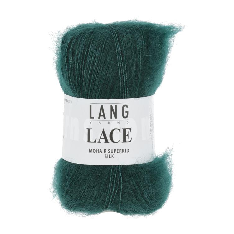 Lace Mohair Superkid Silk dunkelgrün 25g Col18