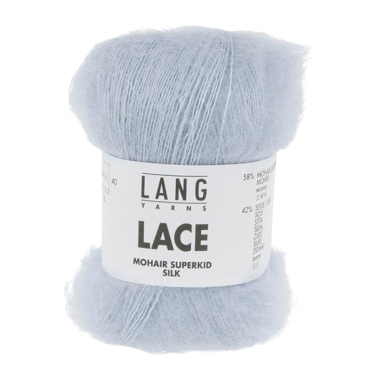 Lace Mohair Superkid Silk ciel 25g Col21