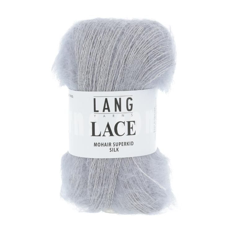 Lace Mohair Superkid Silk silber 25g Col23