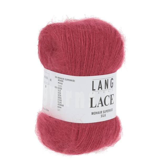 Lace Mohair Superkid Silk rot 25g Col60 - 5
