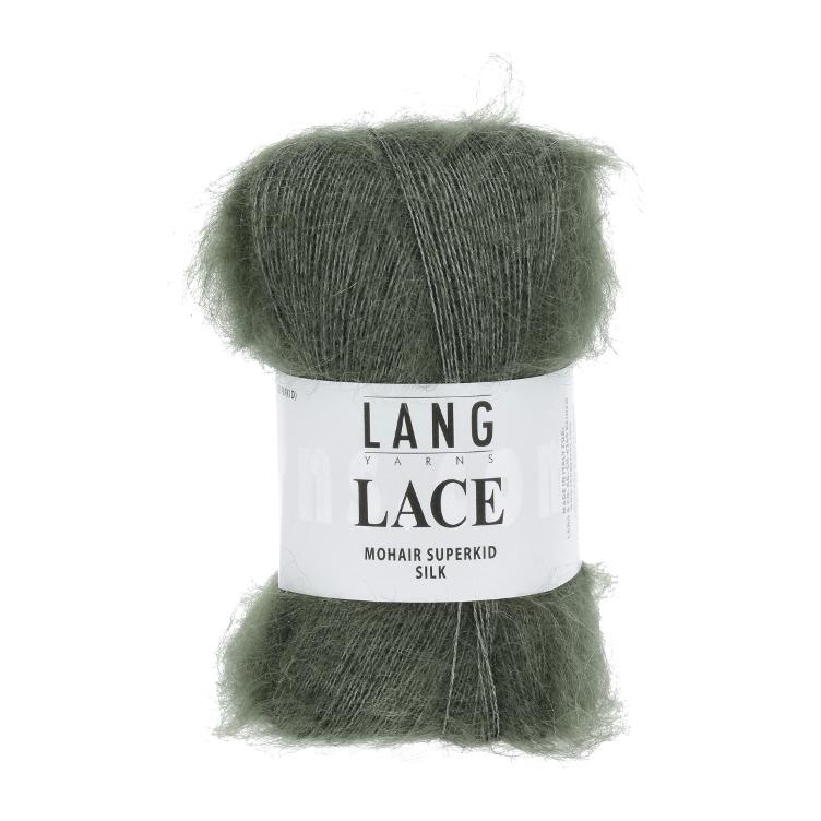 Lace Mohair Superkid Silk olive 25g Col98