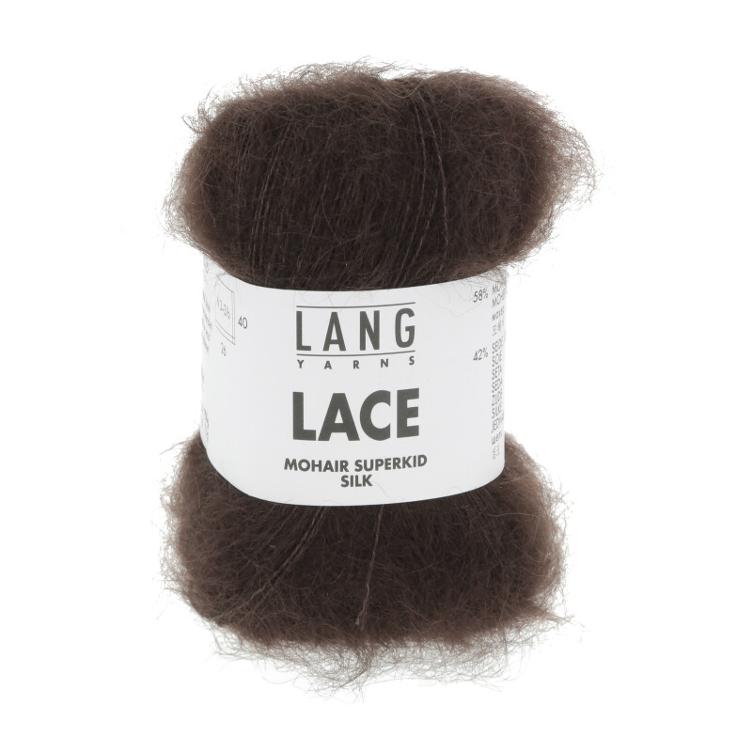 Lace Mohair Superkid Silk espresso 25g Col268