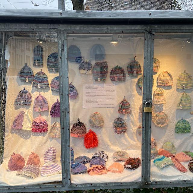 Babymütze Sponsoring nur Arbeit