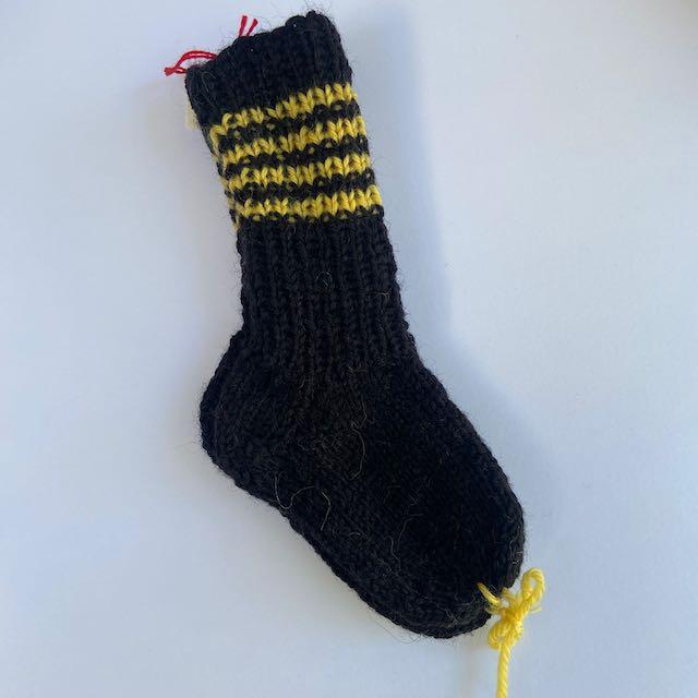 Babysocken handgestrickt Gr.16 ca 3Mte, Gamboni - 0