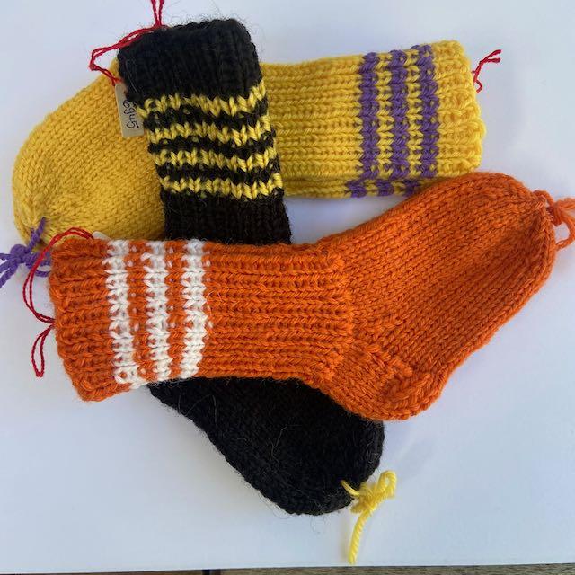 Babysocken handgestrickt Gr.16 ca 3Mte, Gamboni - 1