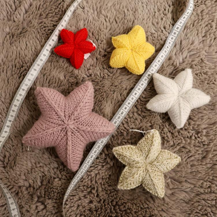 gestrickter Weihnachtsstern XS - 1