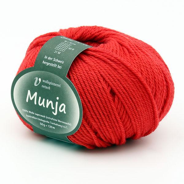 Munja Merino rot 50g/120m Col814