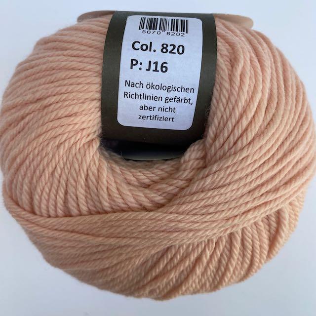 Munja Merino hautfarbig 50g/120m Col820