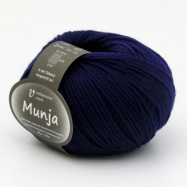 Munja Merino nachtblau 50g/120mCol833
