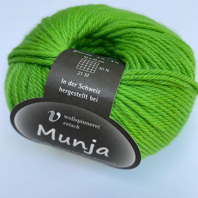 Munja Merino grün(grünerApfel) 50g/120m Col841