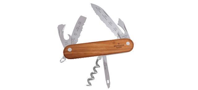 Panoramaknife Taschenmesser Holzgriff