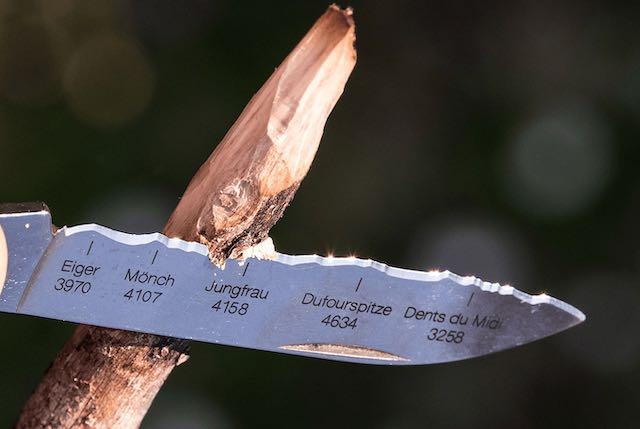 Panoramaknife Taschenmesser Holzgriff - 2