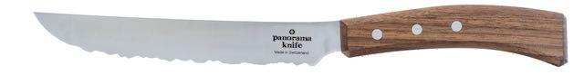 Panoramaknife Universalmesser mit Nussbaum Holzgriff - 0