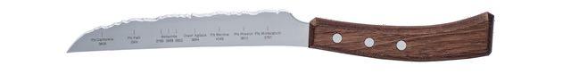 Panoramaknife Universalmesser mit Nussbaum Holzgriff - 1