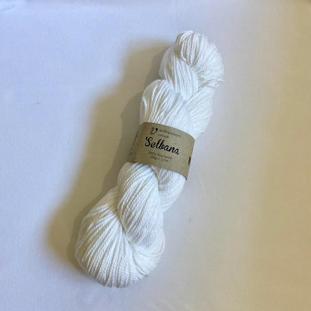 Selbana Baumwollgarn weiss (00) 100g - 0