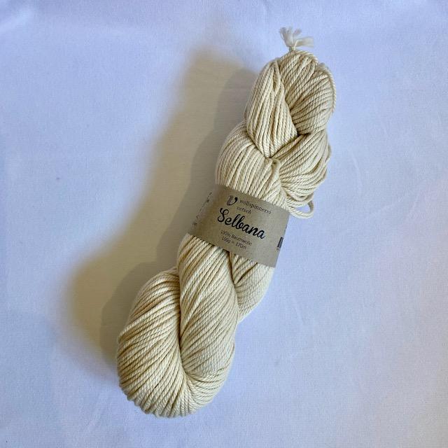 Selbana Baumwollgarn rohweiss (01) 100g - 0