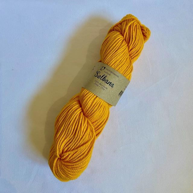Selbana Baumwollgarn gelb (27) 100g - 0